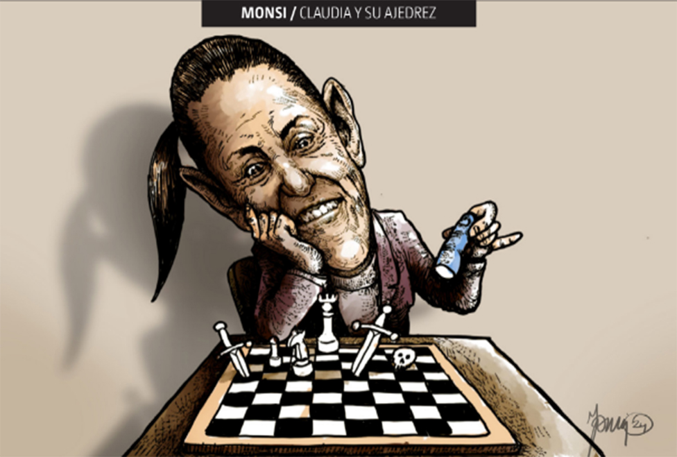 CLAUDIA Y SU AJEDREZ