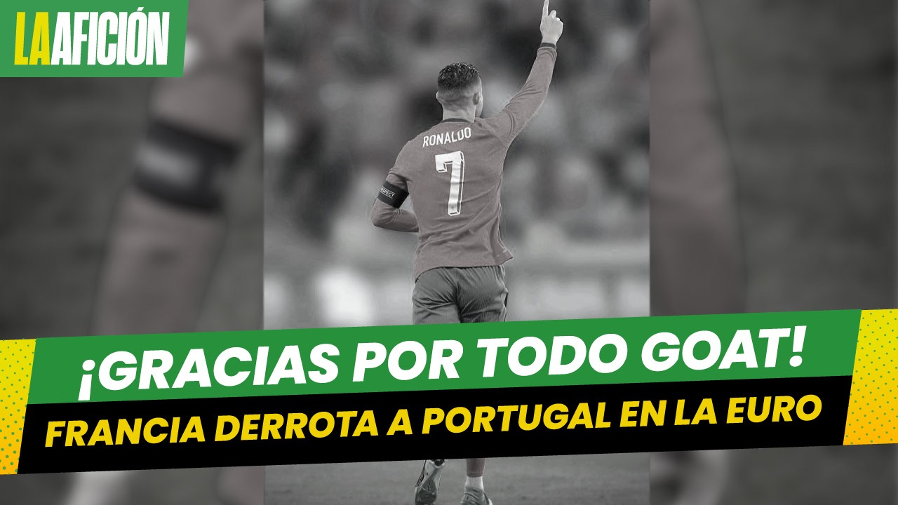 Cristiano Ronaldo dice adiós a la Eurocopa, Francia tuvo su revancha