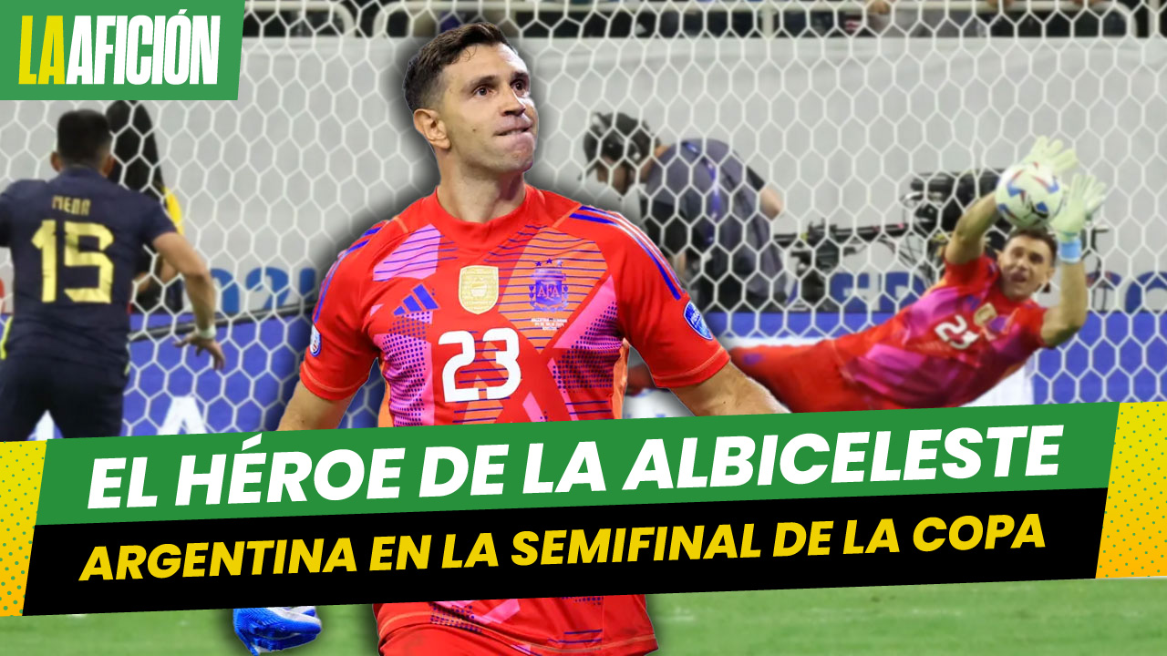 'Dibu' Martínez salva a Argentina en la tanda de penales y avanza a semifinales de Copa América