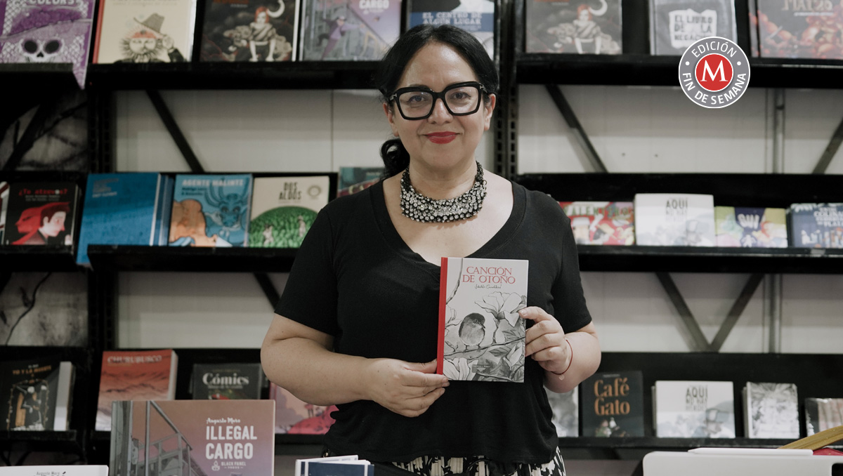 Idalia Candelas, escritora mexicana. / Fotos: Andrea García