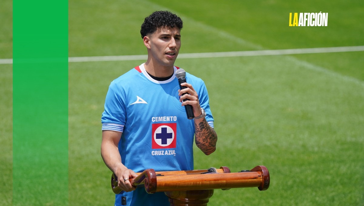 Jorge Sánchez fue presentado con Cruz Azul (Imago7)