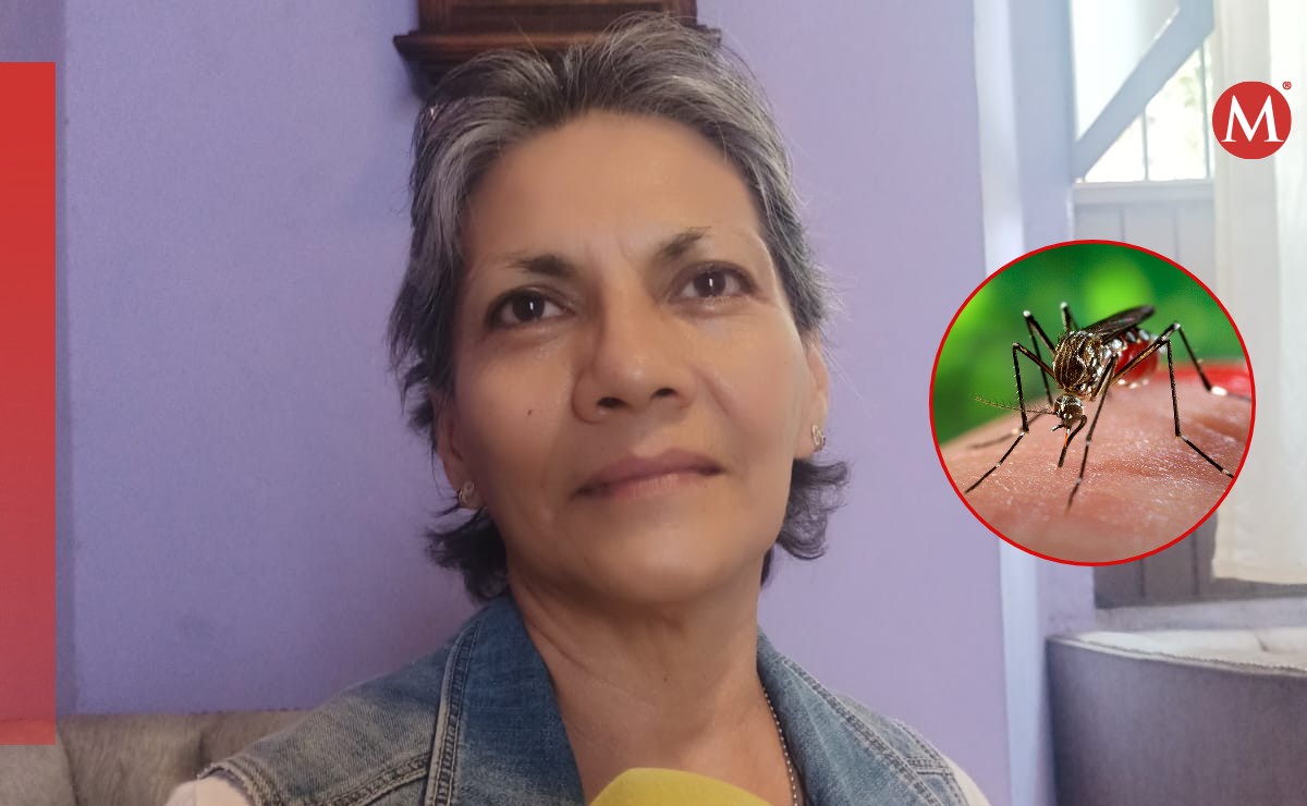 Mónica, sobreviviente del dengue narra lo que es tener la enfermedad (Josefina Ruiz | Especial | Diseño: Milenio)