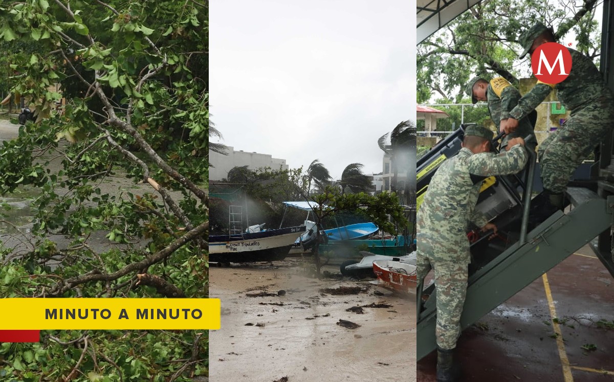 Sigue aquí las últimas noticias sobre el paso del ciclón Beryl en la Península de Yucatán | Fotos: Ariana Pérez & Cuartoscuro