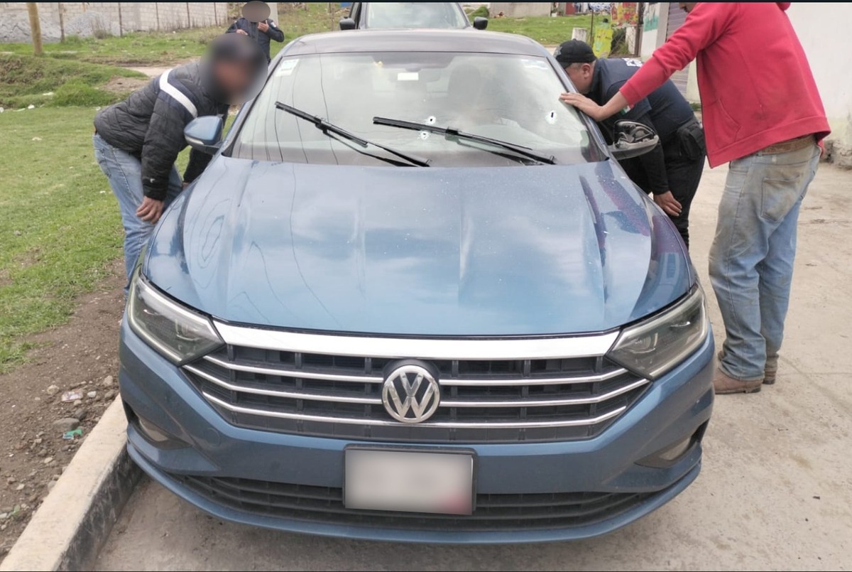 Persecución termina en la detención de un presunto asesino en Zinacantepec