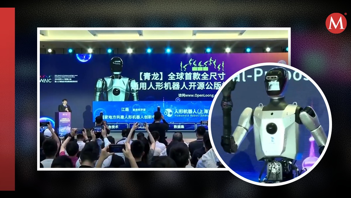Presentan robot humanoide que realiza actividades generales | Especial