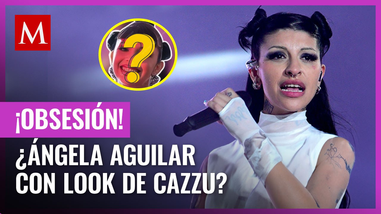 Reviven fotos de Ángela Aguilar con el look idéntico a Cazzu