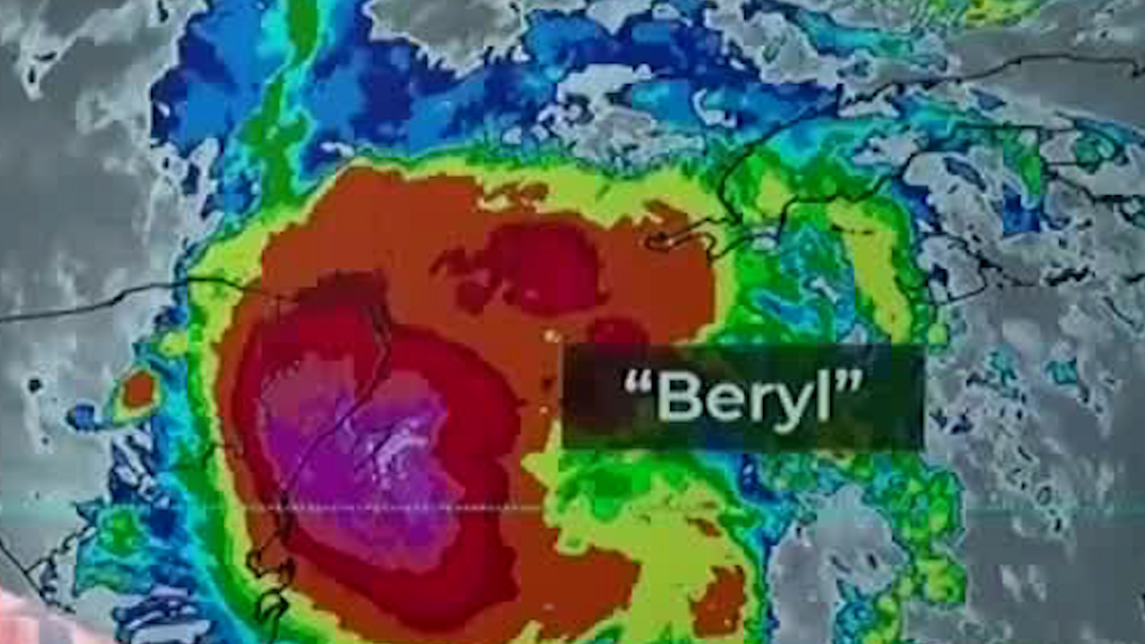 SMN confirma el impacto del huracán 'Berlyl' en Quintana Roo