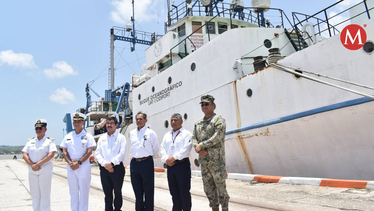 UAT recuperó barco para investigación oceanográfica. (Yazmín  Sánchez)
