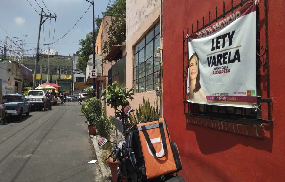 El barrio de la Benito Juárez que le dio la espalda al PAN Mapa