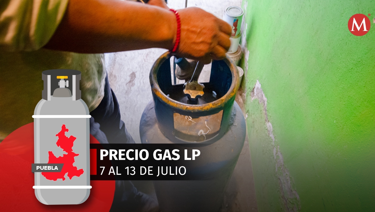 Gas LP en Puebla: Precios del 7 al 13 de julio de 2024 | EsImagen