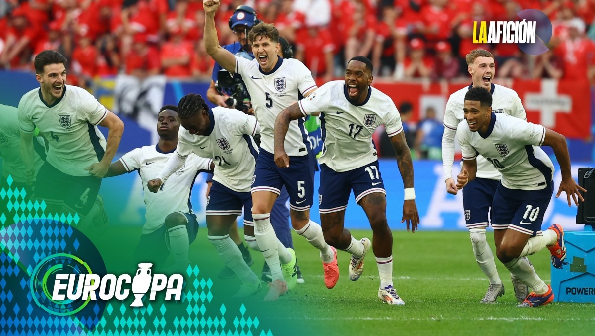 Inglaterra no falló ningún penal en la tanda de penales ante Suiza  (Reuters)