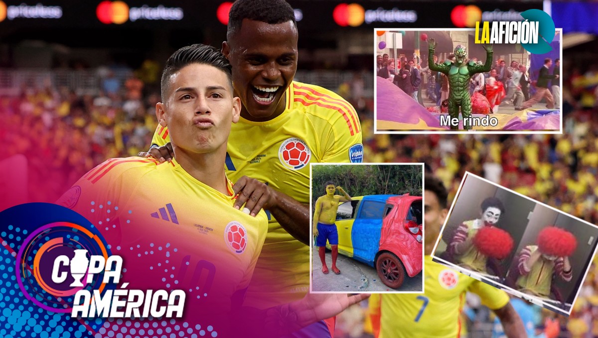 Memes se unen a la goleada de Colombia a Panamá en la Copa América 2024 (AFP)