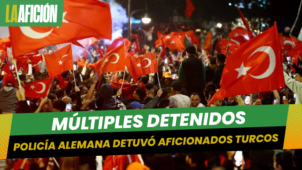 La policía arrestó a hinchas Turcos previo al partido contra Países Bajos
