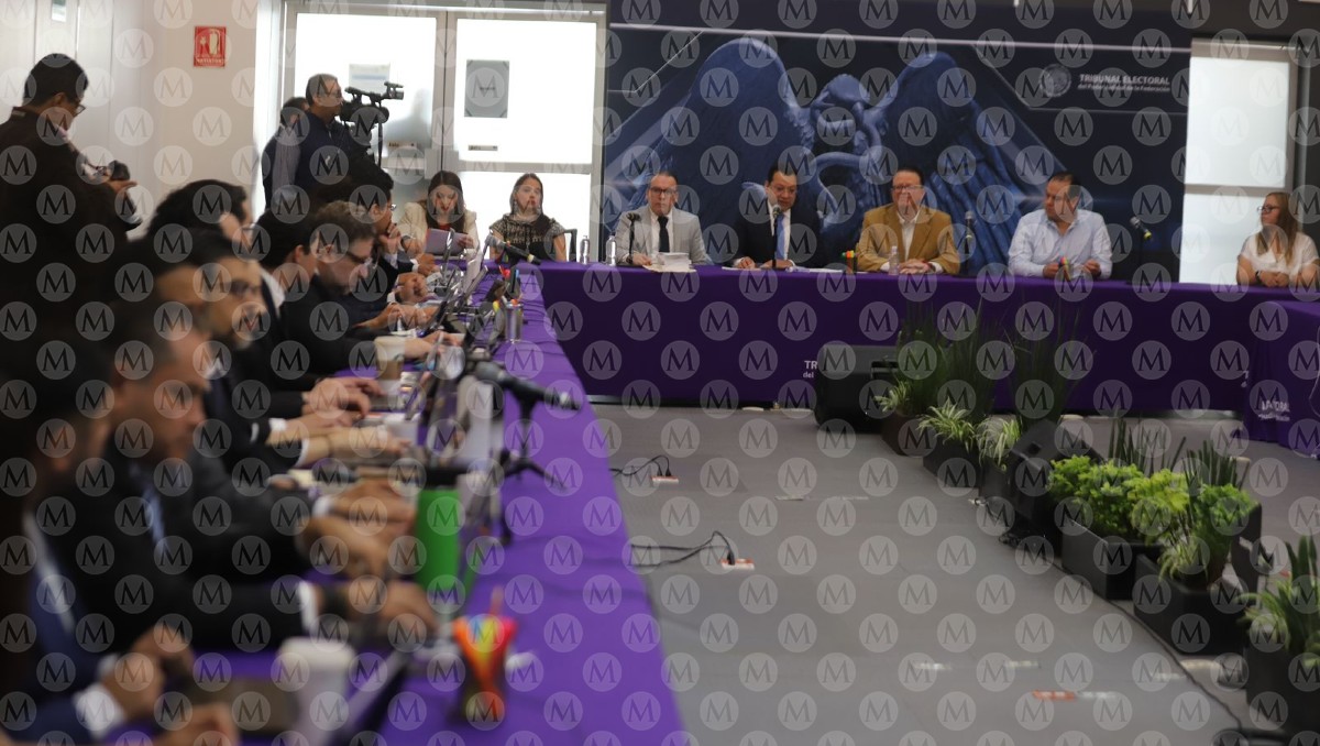 Sala Superior del TEPJF inicia sesión sin presencia de Xóchitl Gálvez | Foto: Jorge Carballo