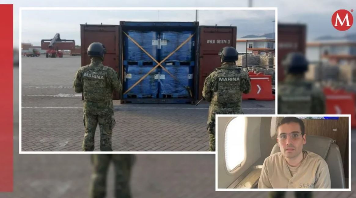 Semar asegura 95 mdd en precursores del Cártel de Sinaloa para fabricar fentanilo y metanfetaminas