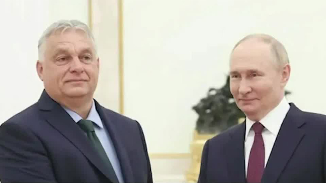Vladímir Putin se reúne con el ministro de Hungría para discutir el fin a la guerra con Ucrania