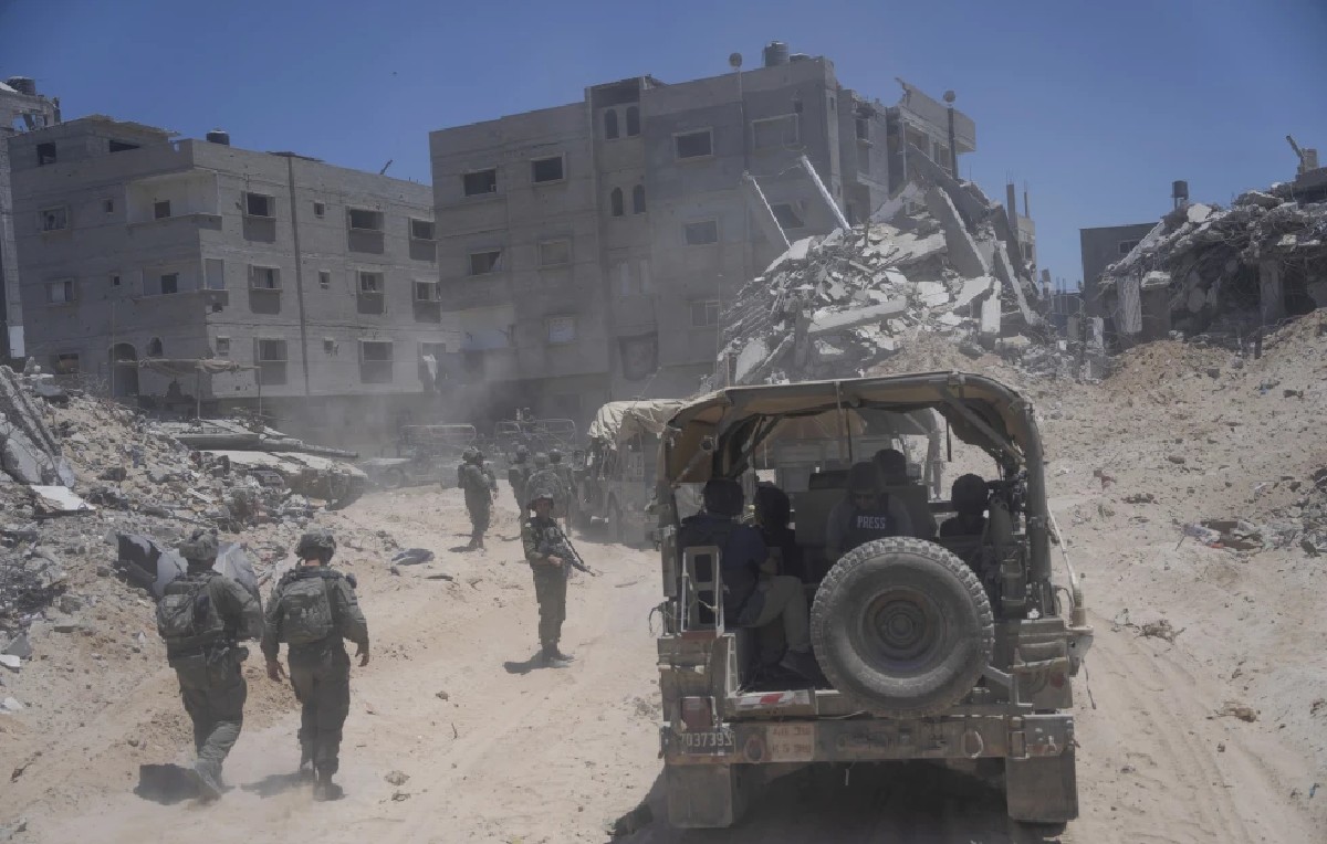 Incursión militar en la ciudad de Rafah (AFP)