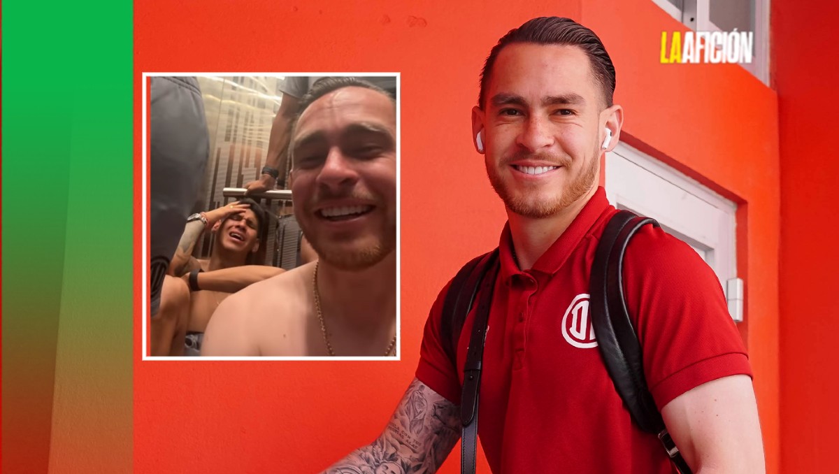 Jugadores de Toluca quedan atrapados en elevador previo a partido contra Chivas  (Imago7/Captura Instagram @jrangulo19)