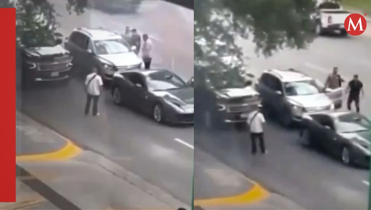 Conductor y sus escoltas golpean a hombre tras presunto conflicto vial en San Pedro | Especial