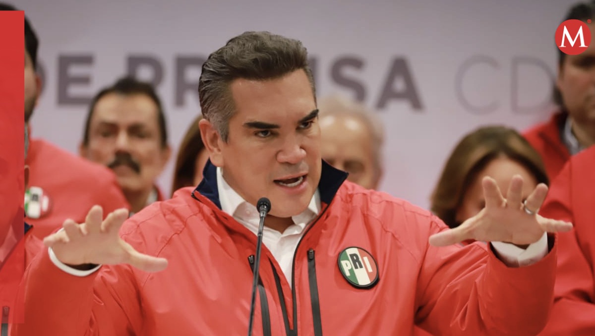 Conferencia de Alejandro Moreno, presidente nacional del PRI, en la sede del partido. | Javier Ríos