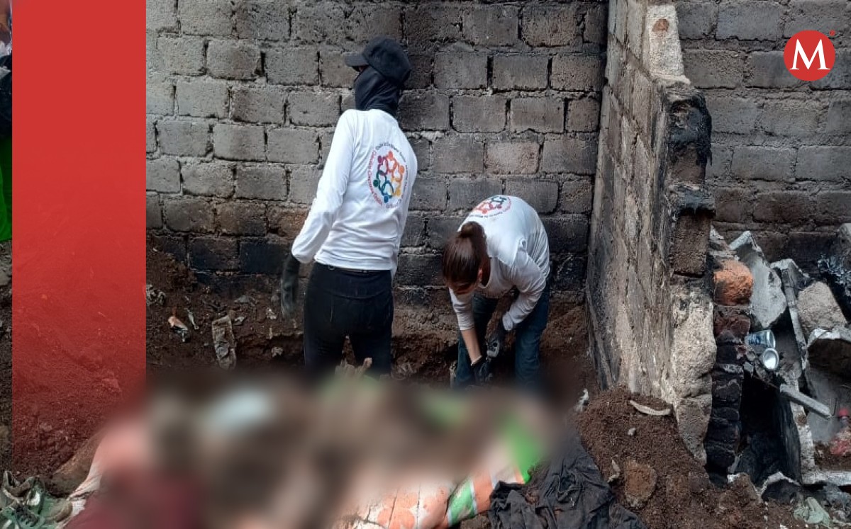 Se trata de cuerpos que estaban envueltos en cobijas. (Cortesía)