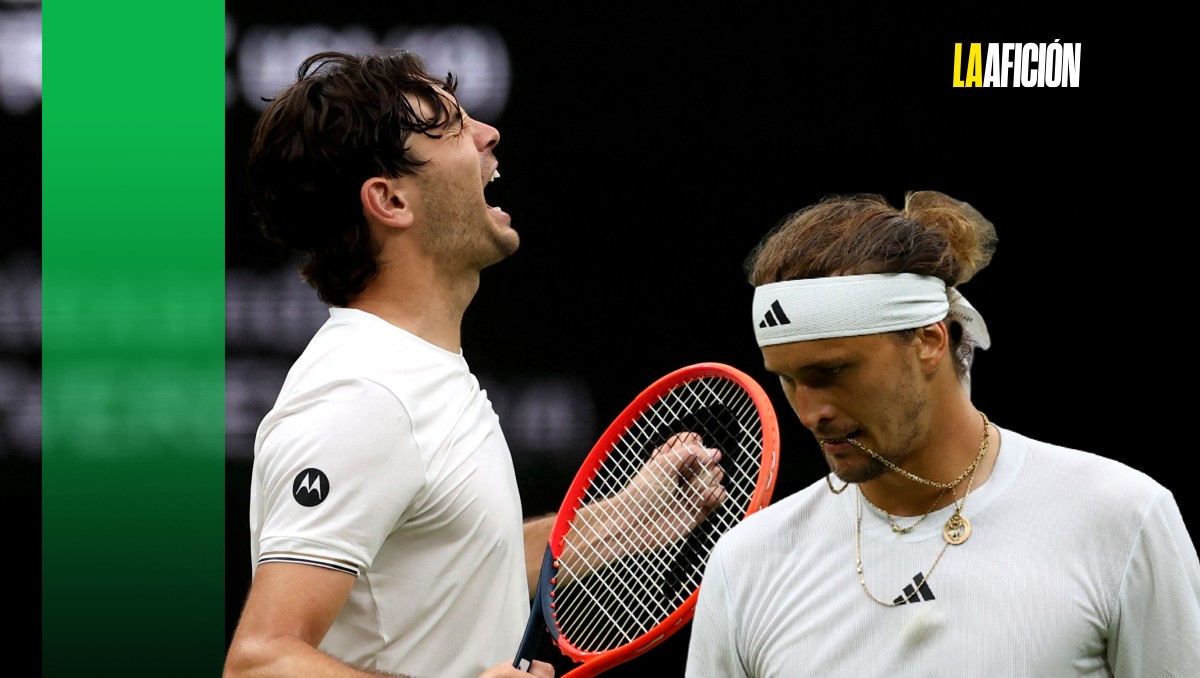Taylor Fritz remonta a Alexander Zverev y se mete en cuartos de final en Wimbledon (Reuters)