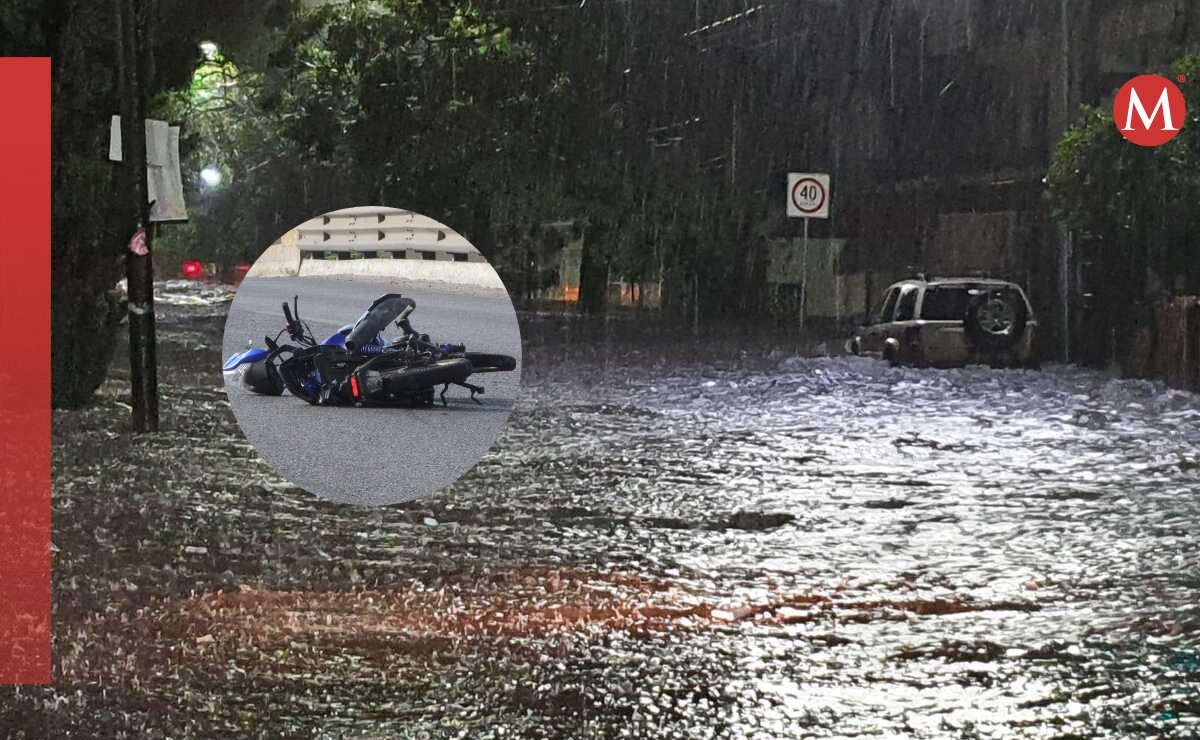 Aumentan al menos un 20% los accidentes en motocicleta tras temporal de lluvia en Jalisco (Especial | Diseño: Milenio)