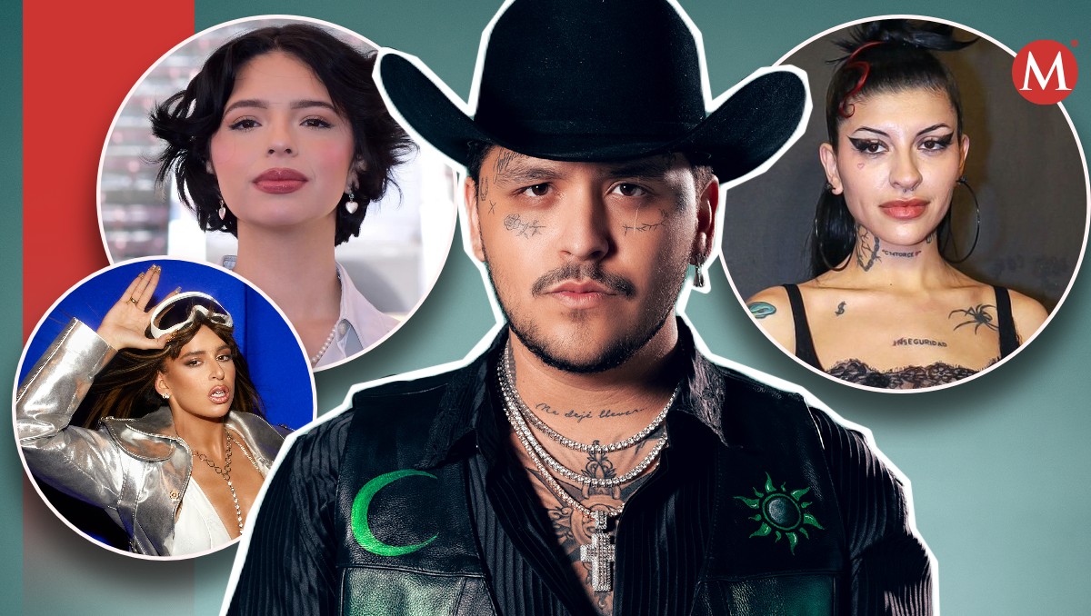 Christian Nodal es fan de una cantante argentina sobre Ángela Aguilar