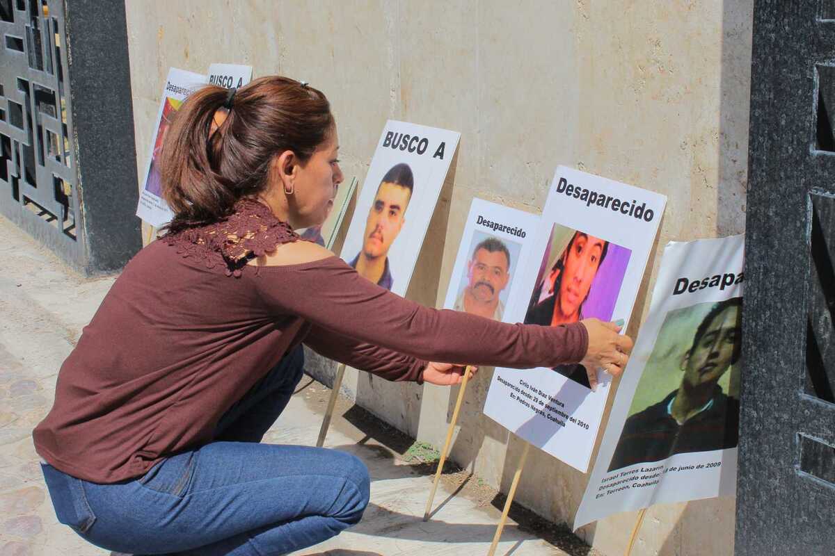 Desaparecidos en Coahuila. (Roberto Amaya)