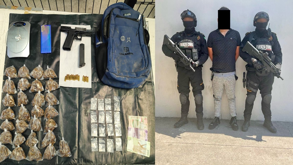 Detienen a presunto generador de violencia en San Pedro. Foto: Especial