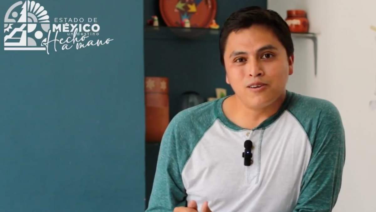 Edgar Edu Ronderos, ganador de el logo distintivo “Estado de México, destino hecho a mano”| Especial