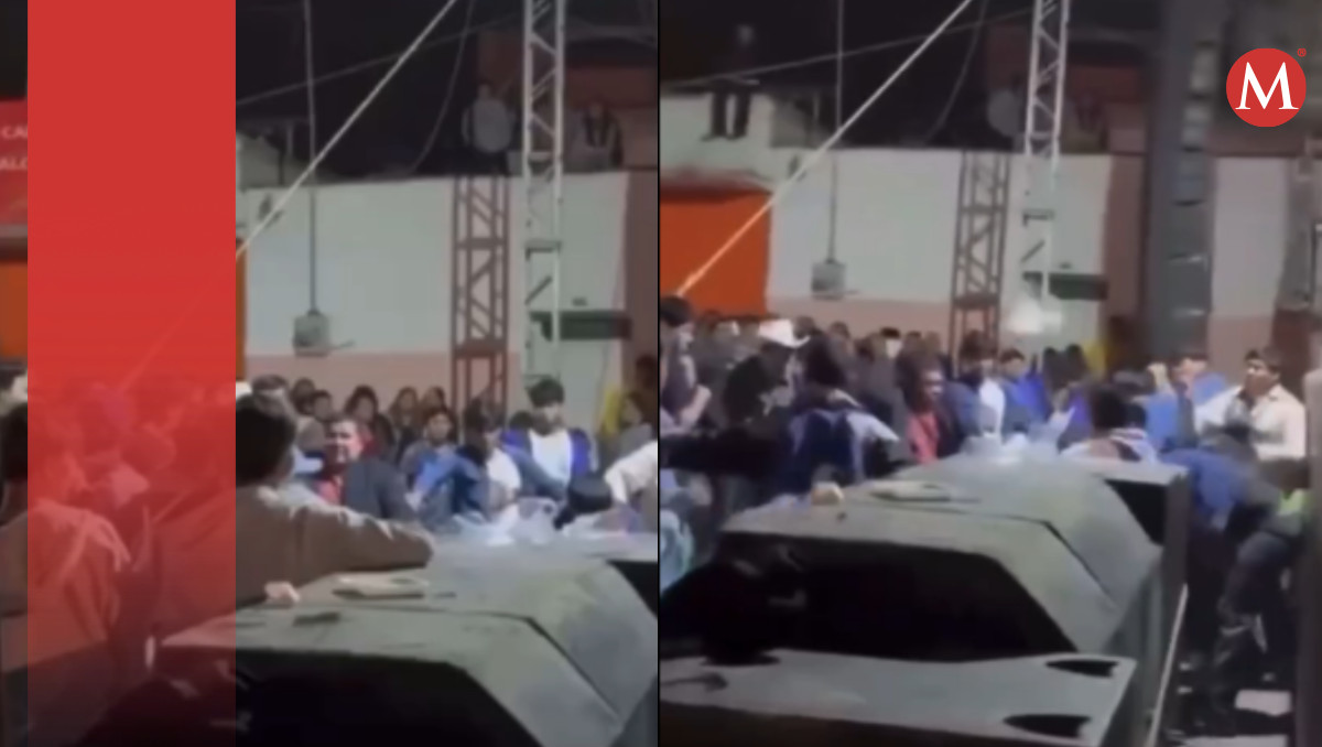 Feria patronal termina en pelea campal en Zacachimalpa, Puebla | Especial