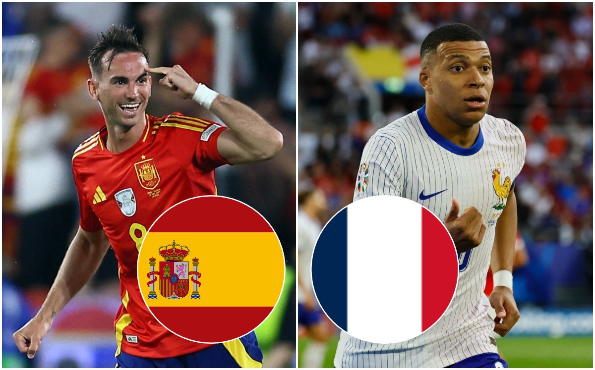 ¿A qué hora juega España vs Francia? | Semifinal HOY de Eurocopa 2024 (Reuters)