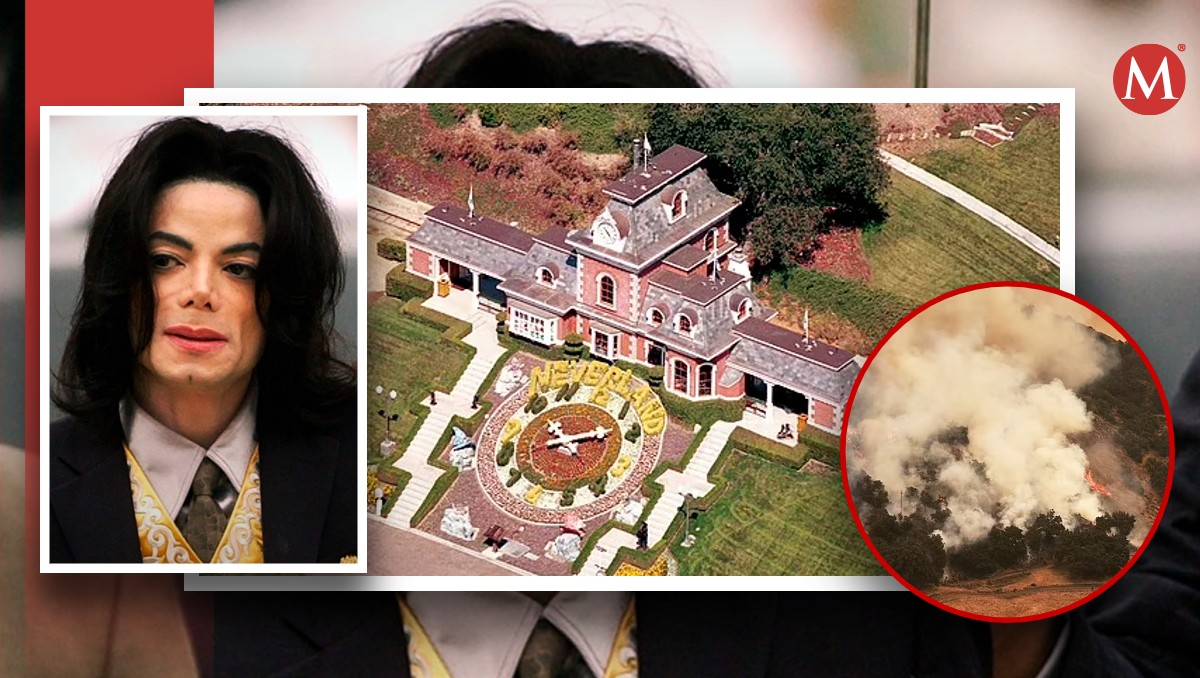 Incendio amenaza con destruir el rancho de Michael Jackson. | Especial