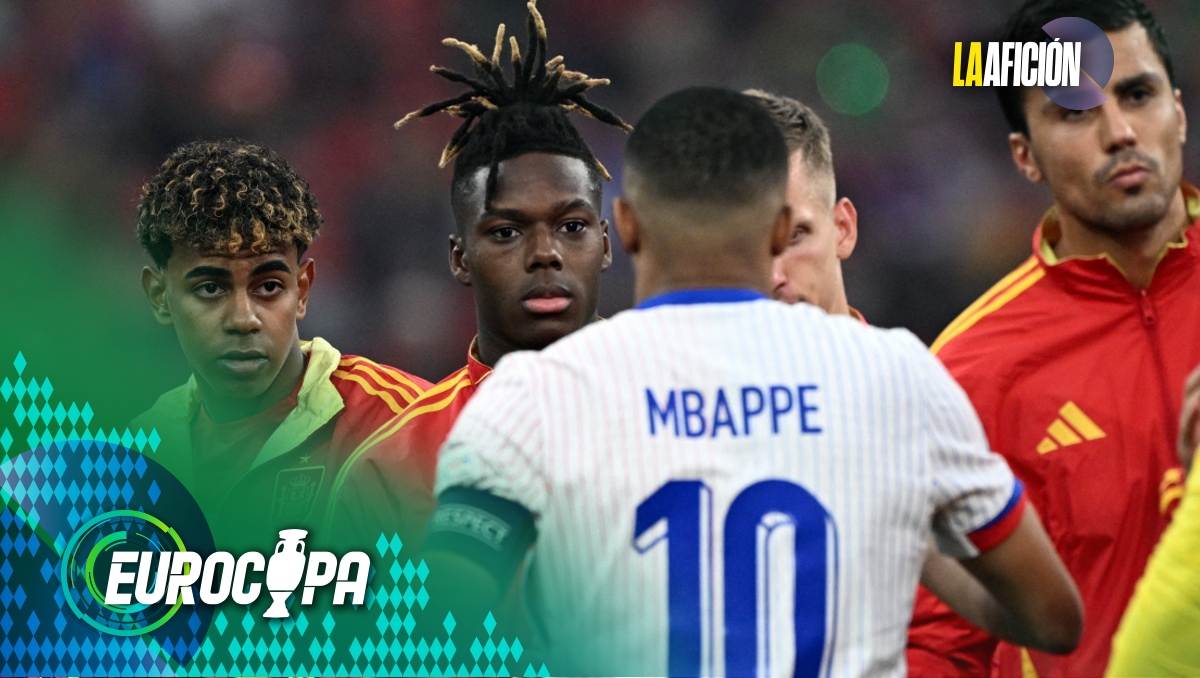 Kylian Mbappé juega sin máscara en el España vs Francia de la Eurocopa 2024 (Reuters)