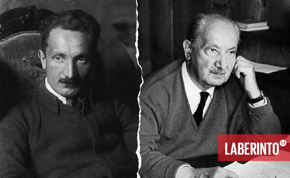 Martin Heidegger publicó 'El Ser y el Tiempo' en 1927. (Montaje: Laberinto)