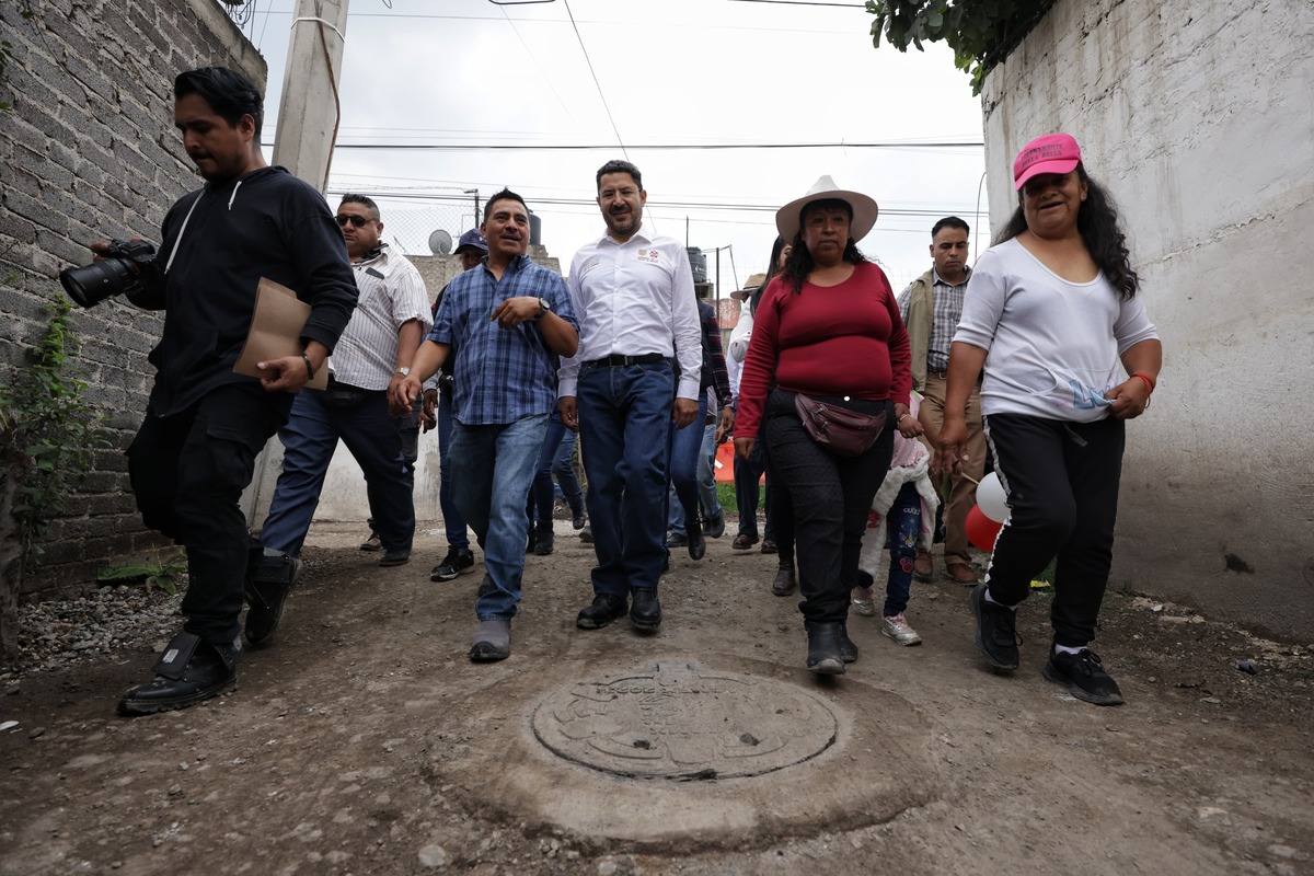 La obra cuenta con mil 778 conexiones de descargas domiciliarias, dice Sacmex. | Especial