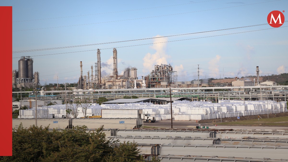 Plantas del corredor industrial de Altamira. (Yazmín Sánchez)