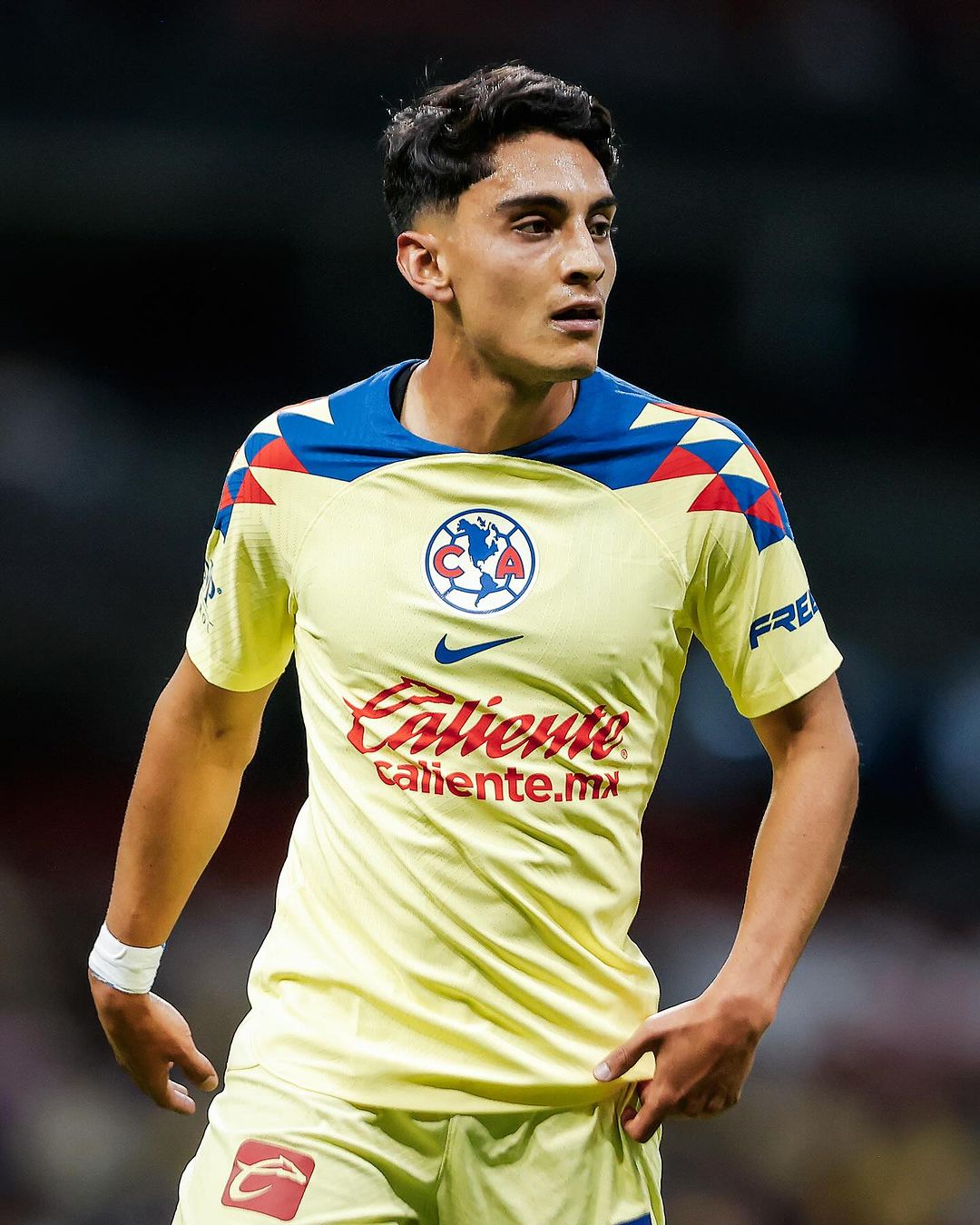 Santiago Nevada, canterano del Club América. | Especial