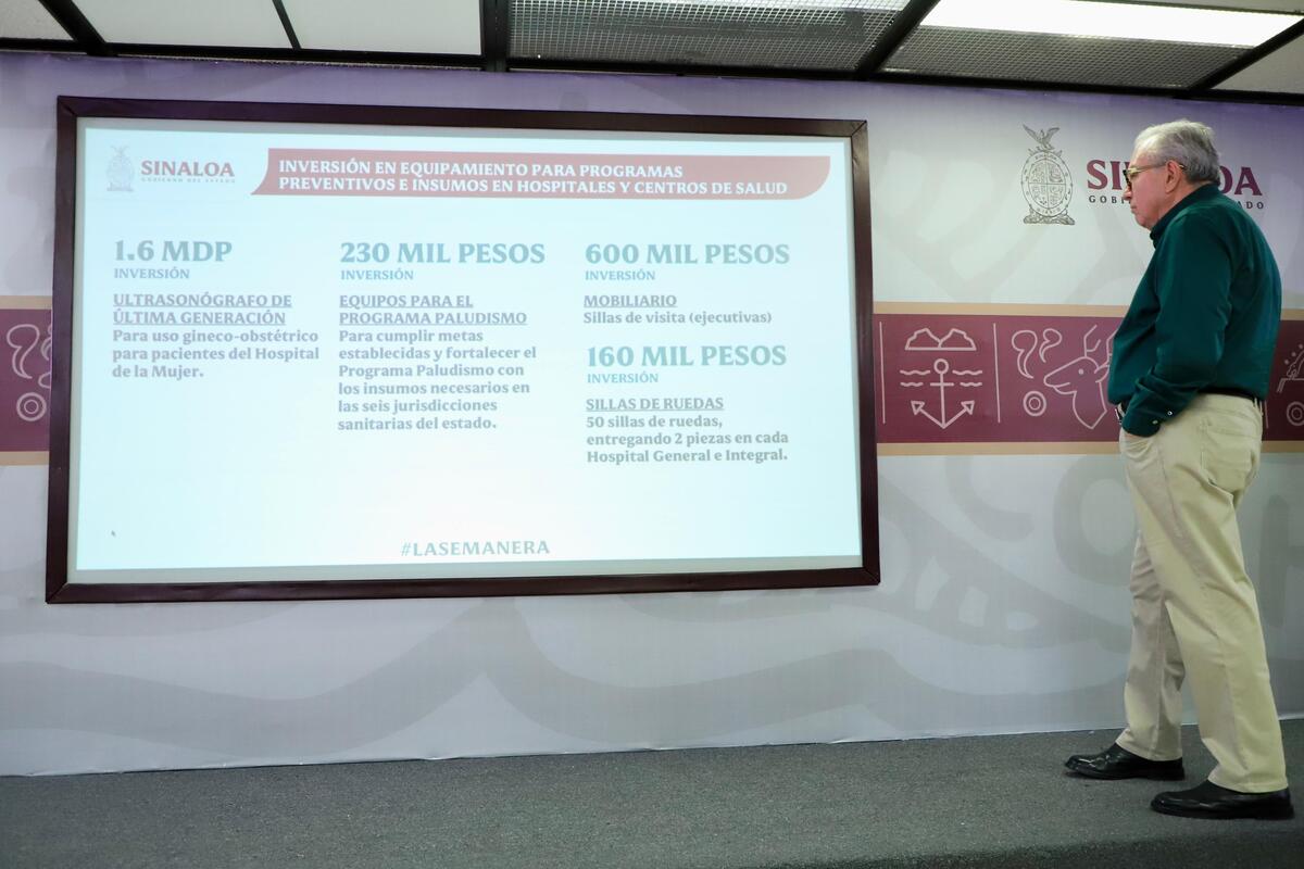 El secretario de salud aseguró que en el estado se han fortalecido las instituciones de salud públicas. |  Especial