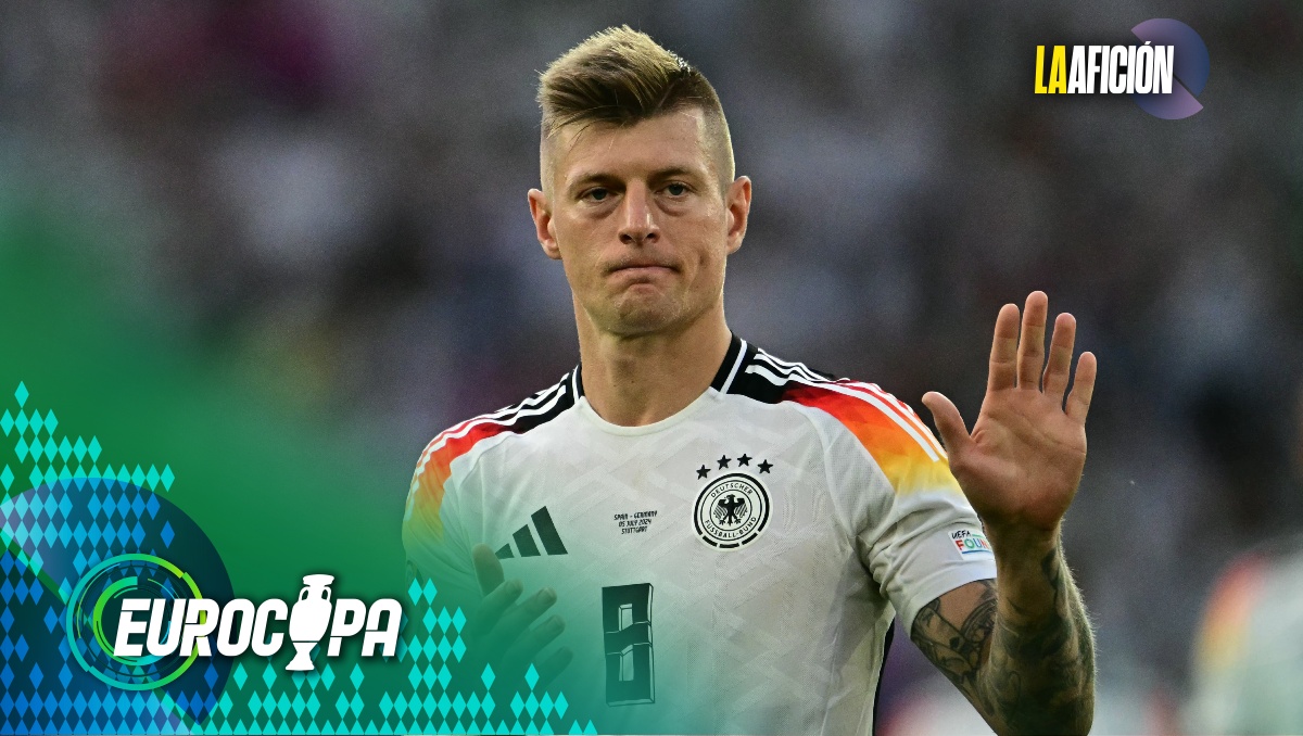 Toni Kroos no verá las semifinales de la Eurocopa 2024 (Reuters)