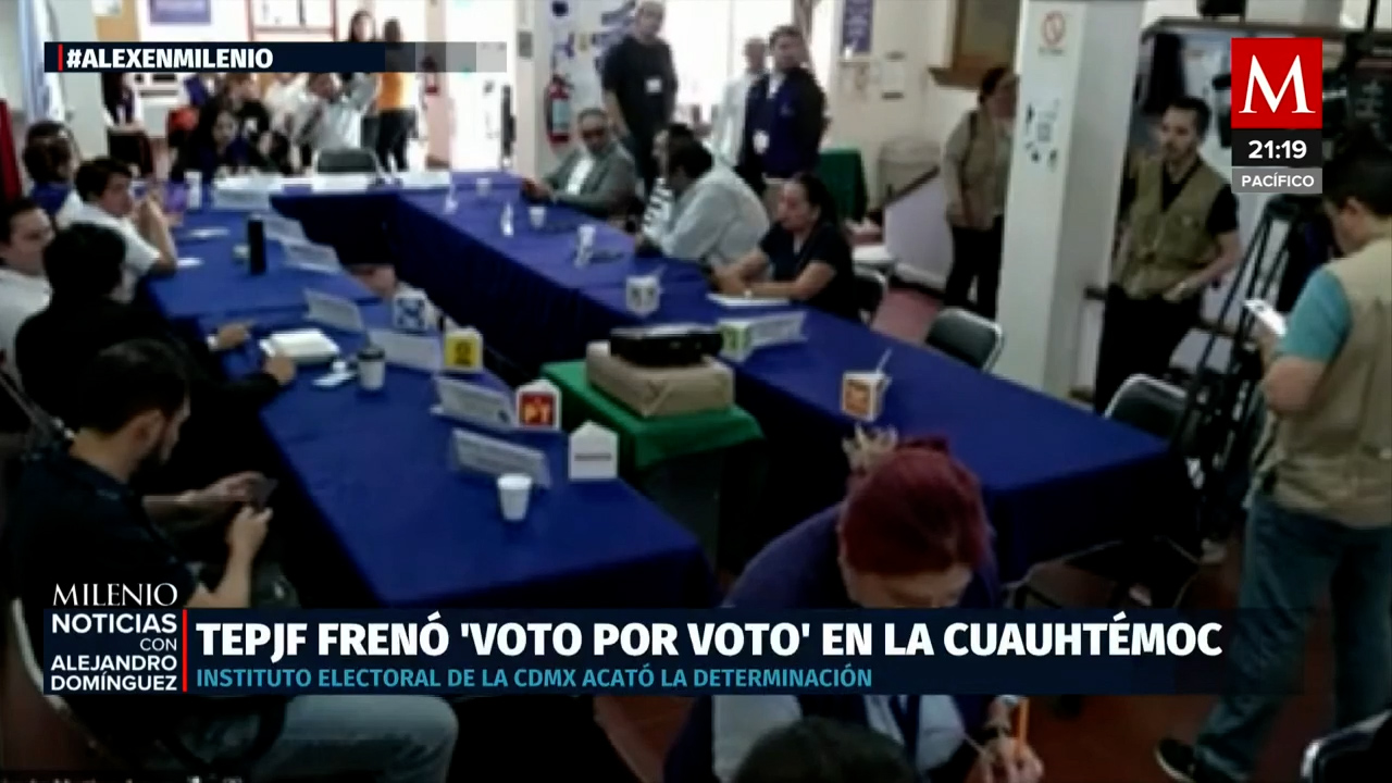 Tribunal Electoral detiene recuento voto por voto en Cuauhtémoc