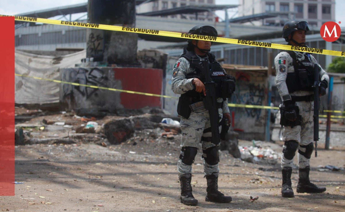Solo hay vigilancia de la Guardia Nacional y acordonamiento en la zona (Fernando Carranza)