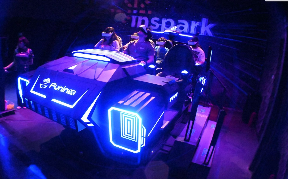 Inspark tiene más de 60 estaciones de juegos para toda la familia a partir de los 7 años. Especial