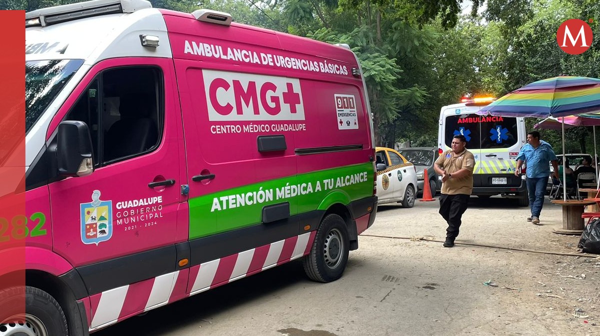 Joven accidentada en el Cerro de la Silla. Foto: Especial