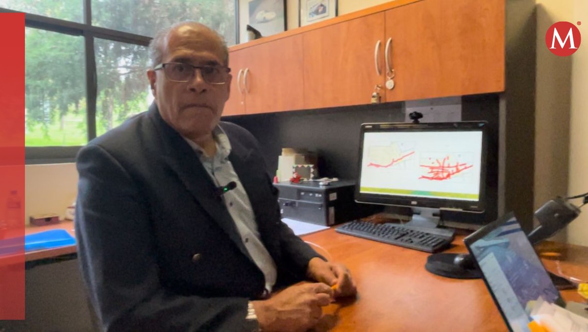 Luis Miguel Espinosa, profesor de la Facultad de Geografía de la UAEMex. Foto: (Bernardo Jasso)