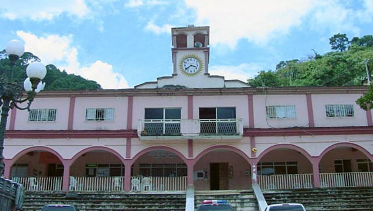 Palacio municipal de Malinaltepec. | Archivo Enciclopedia Guerrerense