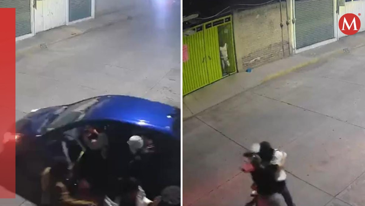Roban auto a mujer en Chimalhuacán. Foto: (Especial)