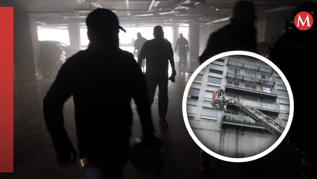 Bomberos tuvieron que ingresar al piso tres desde el exterior. | Especial