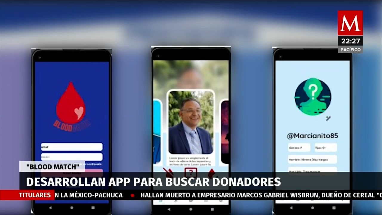 Estudiantes de la UDG crean app para encontrar donadores de sangre rápidamente